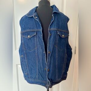 Guide Gear Men's Blue Denim Utility Vest